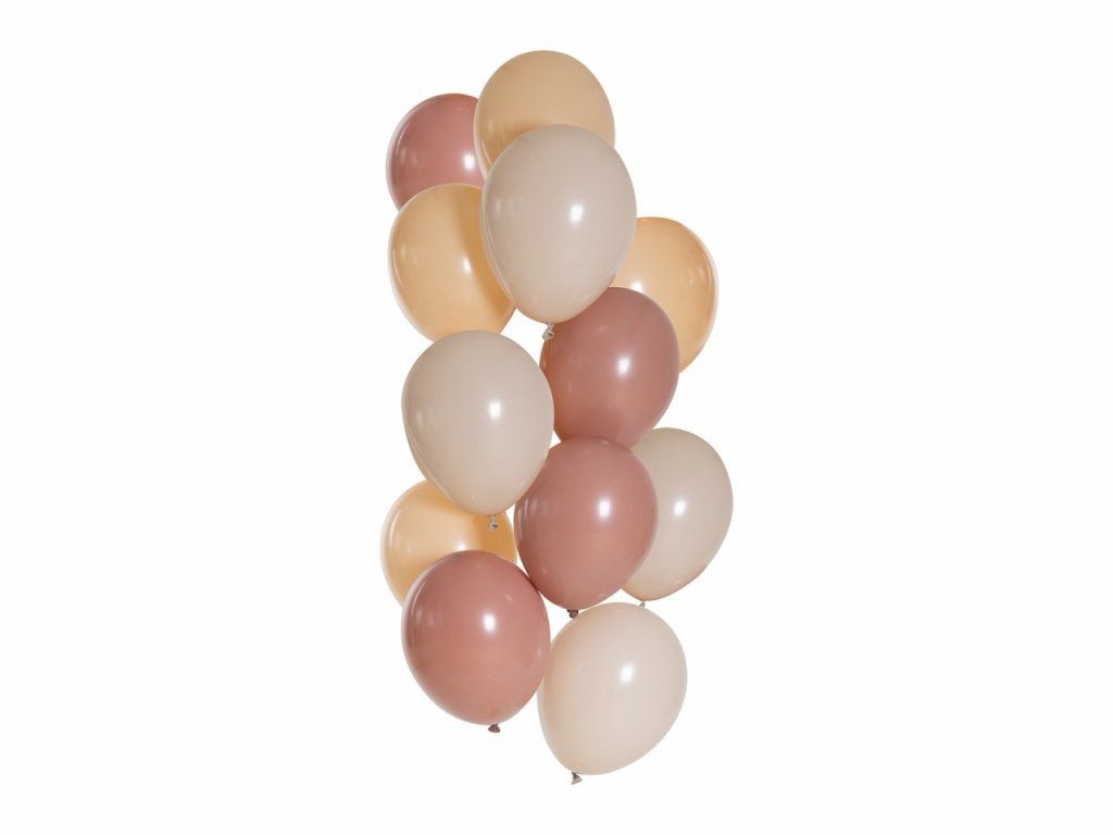 Latexové balónky Blush Crush 33 cm – balónky s heliem na oslavu